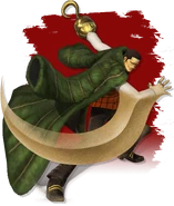 Crocodile w One Piece: Pirate Warriors 4.