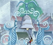 Luffy Rings Ox Bell in the Anime