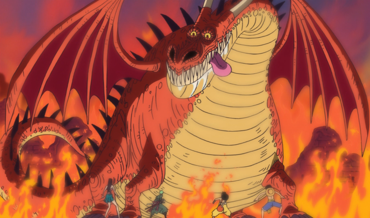 Dragão de Punk Hazard, One Piece Wiki