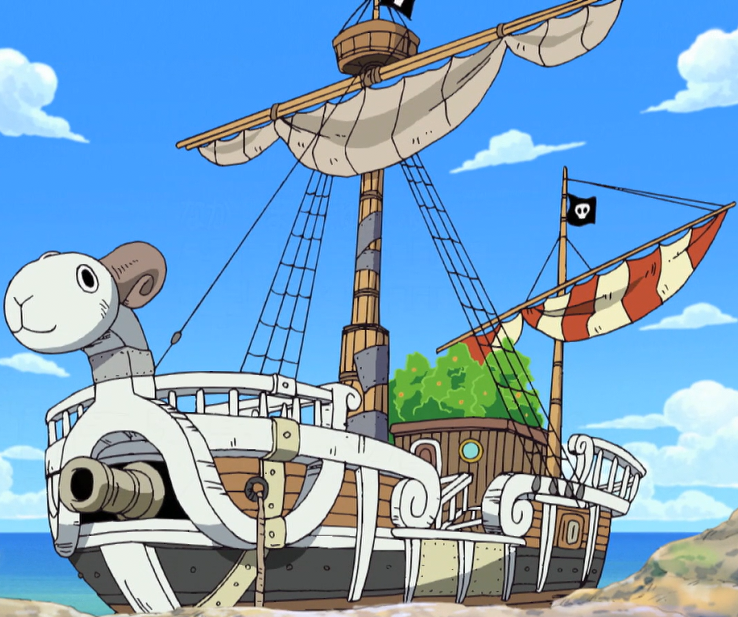 Going Merry, Thousand Sunny, spirit, ghost, Klabautermann; One Piece