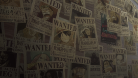 Avis de recherche One Piece Luffy, Zoro & Sanji