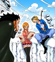Sabo at chapter 818 cover