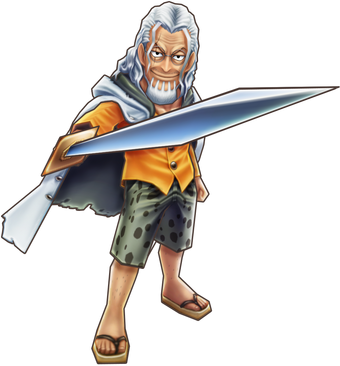 Silvers Rayleigh One Piece Wiki Fandom - iron hilt gladius new gen roblox