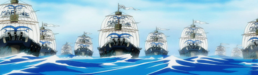 Buster Call  One piece, Deuses mitologicos, Navio