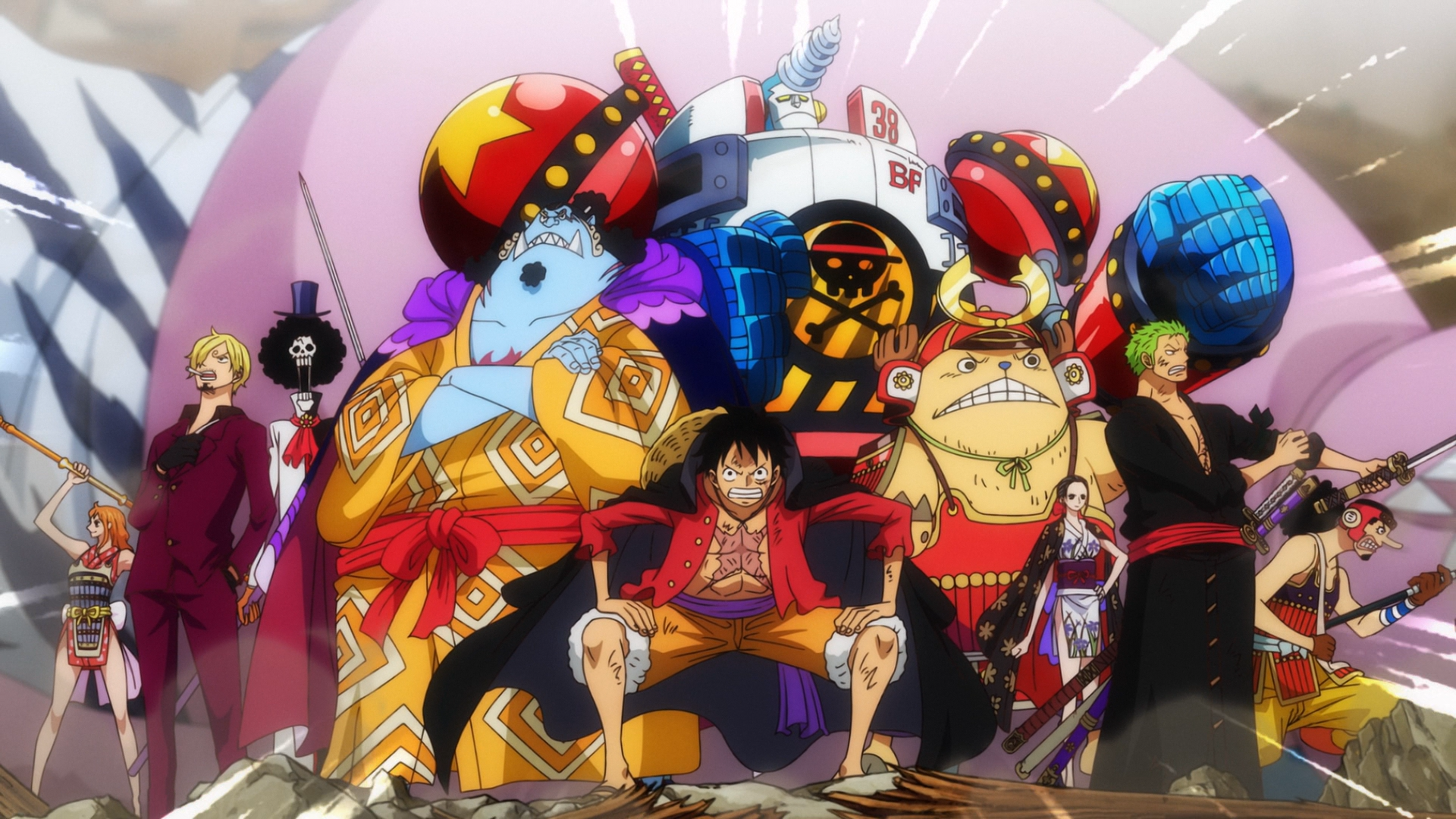 One Piece episode 1079: The Five Elders are displeased, Momonosuke throws a  banquet, and Ryokugyu appears in Wano