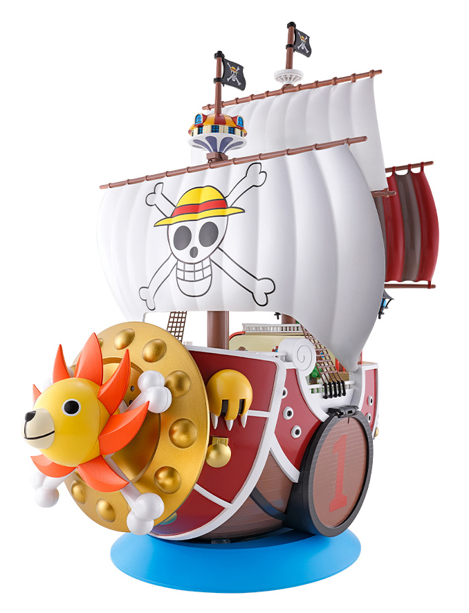 Bandai One Piece Thousand Sunny Ship Mega World Collectable Special Gold  Colour Figure Golden