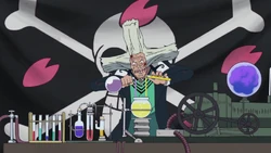 Hillk durante uno dei suoi esperimenti.