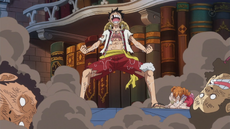 Luffy y Nami liberados de la prisión