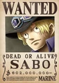 Sabo's Wanted Poster