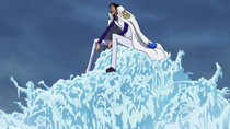 Aokiji Freezes Targets