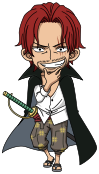 Shanks w One Piece Grand Quiz Battle.