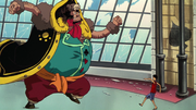 Bear King Vs Luffy