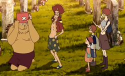 Chopper and Papa's Fake Fight