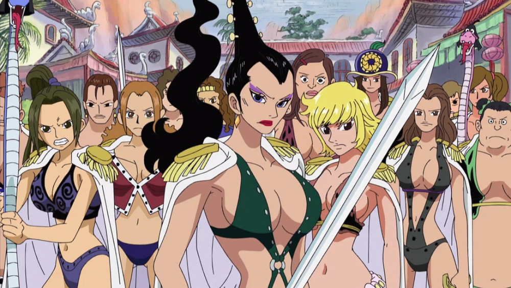 Boa hancock one piece anime kuja piratas senhor da guerra do mar serpente  princesa imperatriz da amazônia li