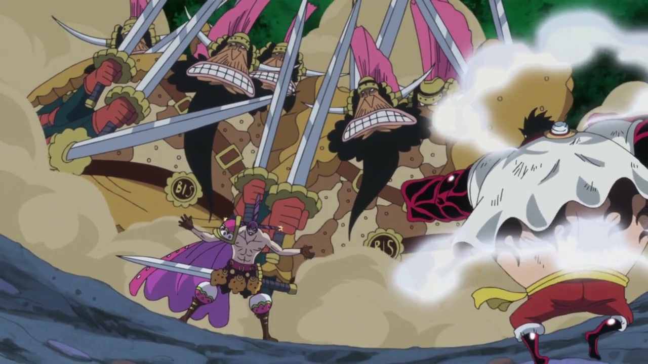 Monkey D. Luffy Vs Charlotte Cracker, One Piece Wiki