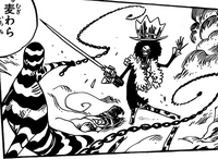 Zeo with Two Chains in Manga