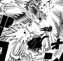 Kiba utilise un marteau