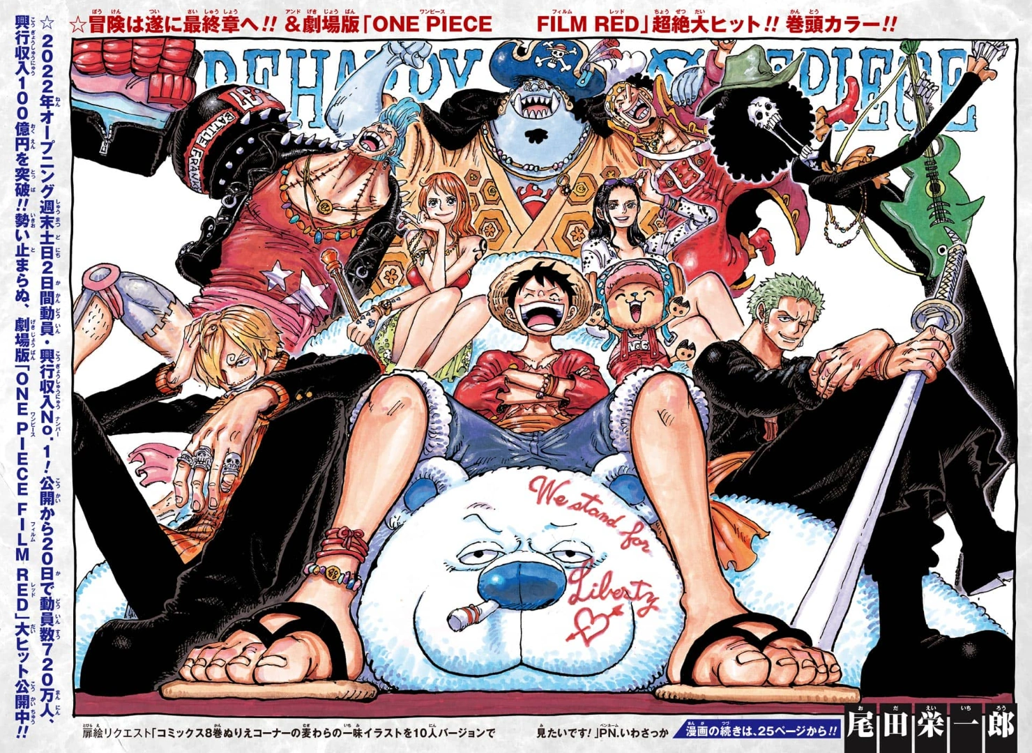 En que capítulo del manga va el anime de One Piece?