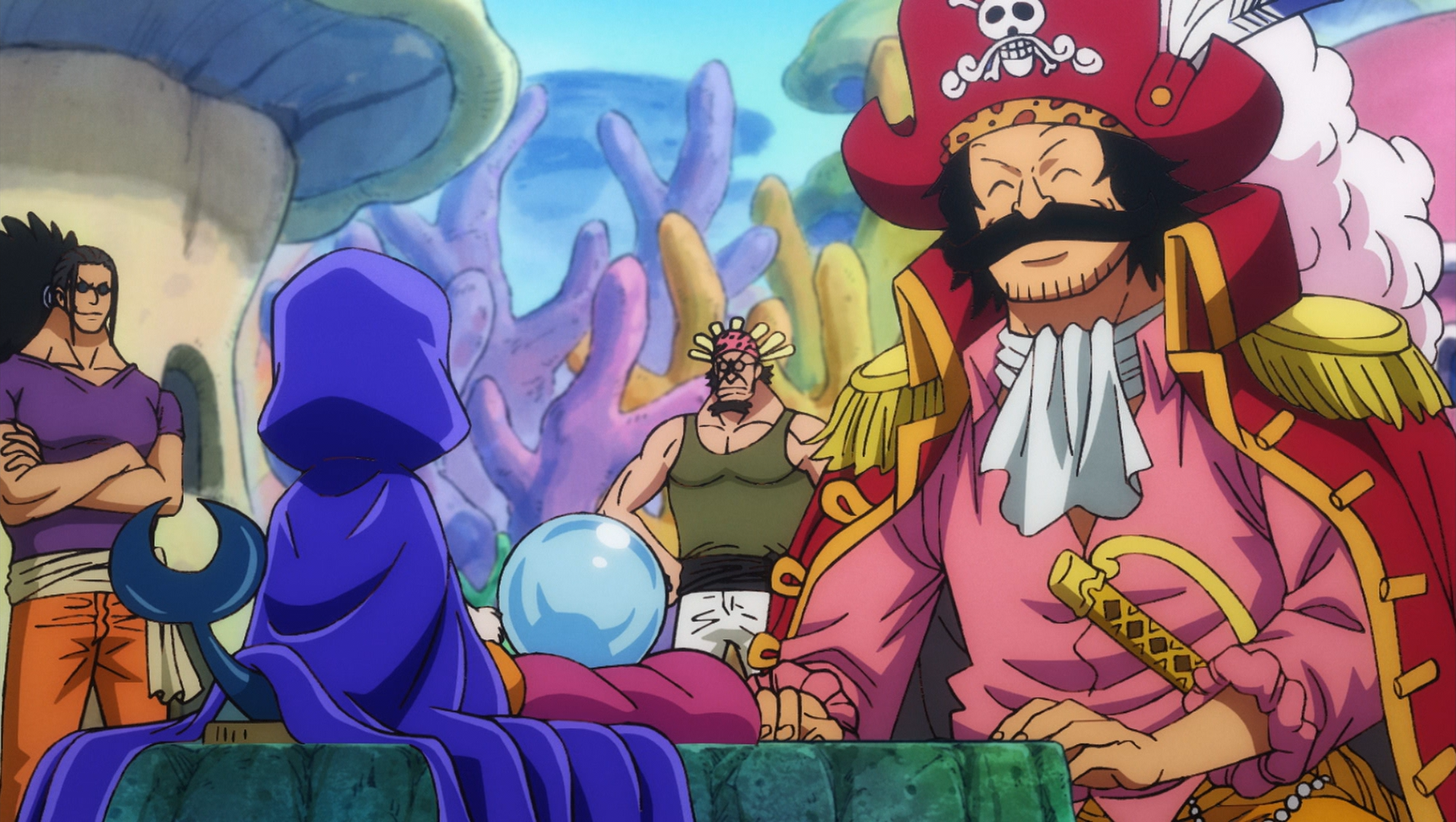 One Piece Pirate King Gold Roger Crew