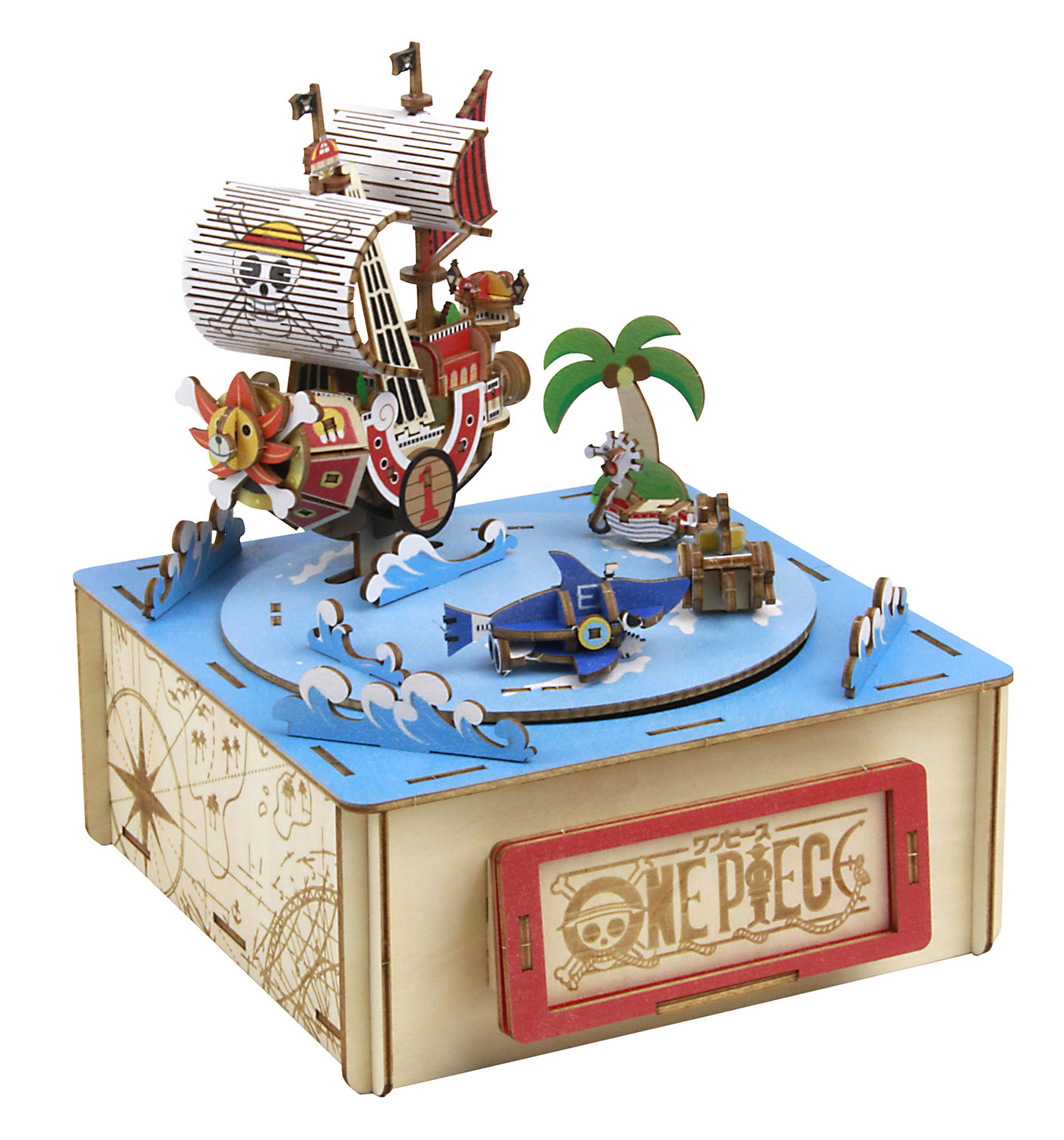 Japan [wagumi] One Piece Wooden Three-dimensional Puzzle-Thousand Sunny -  Shop aprimax Wood, Bamboo & Paper - Pinkoi