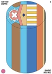 Chopper Cylindrical Candy