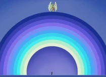 Луффи в ловушке под десятью слоями снега.