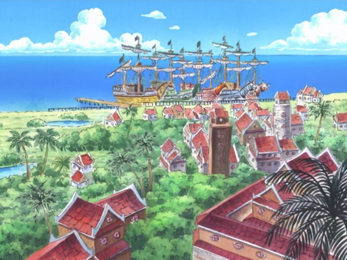 One Piece Special Edition (HD, Subtitled): Sky Island (136-206) Quit  Dreaming! Mock Town, the Town of Ridicule! - Watch on Crunchyroll