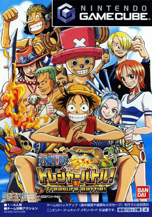 One Piece Treasure Battle & Pirates Carnival Nintendo GameCube GC