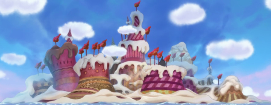 One Piece  Arco Ilha Whole Cake irá começar em abril