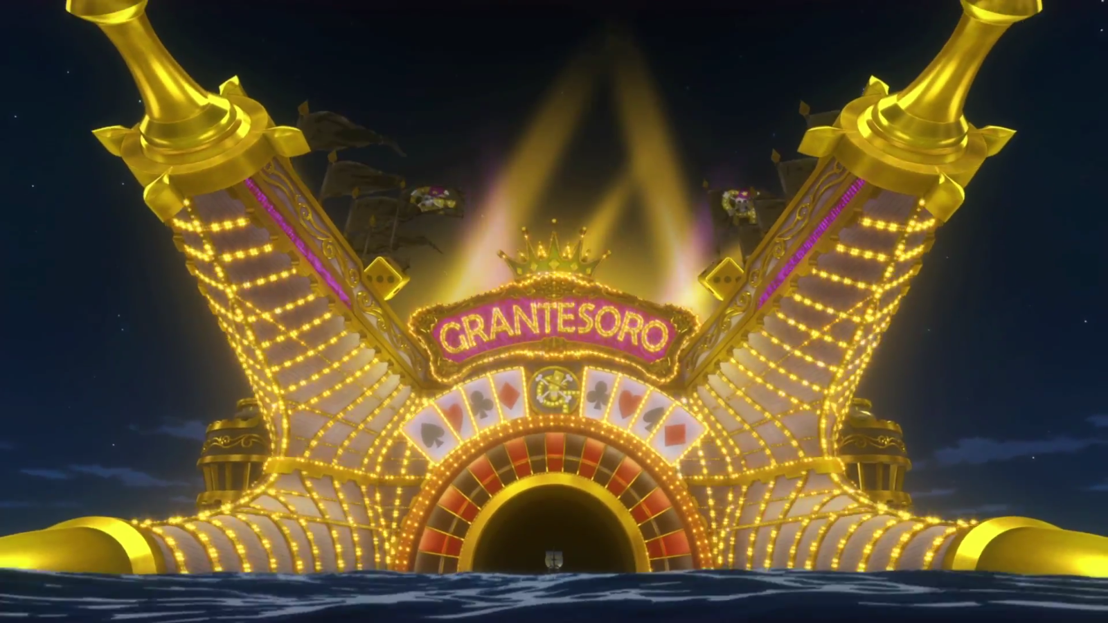 One Piece – The Movie. O Grande Pirata de Ouro – O mapa do tesouro que se  ilumina