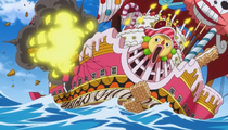 Los de Sombrero Rizado atacan a los Piratas de Big Mom