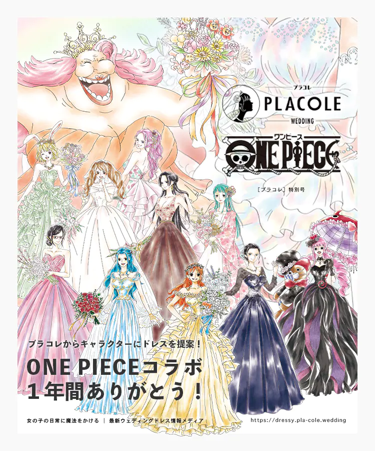 Placole Wedding Collaboration Dresses, One Piece Wiki