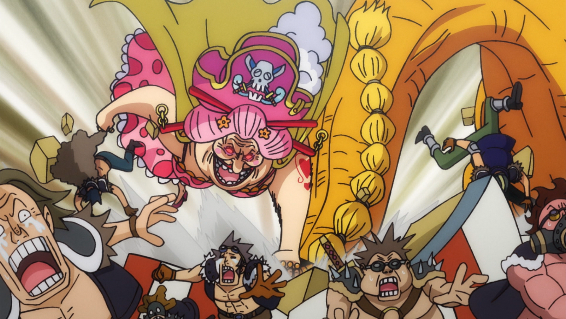 Pin by ARTHUR.B on One piece  One piece anime, One piece images, Big mom  pirates