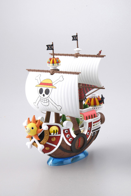 BANDAI SPIRITS One Piece Great Ship from TV Animation ONE Piece Collection Navy Warship Grand Ship Color-Coded pre-Plastic 