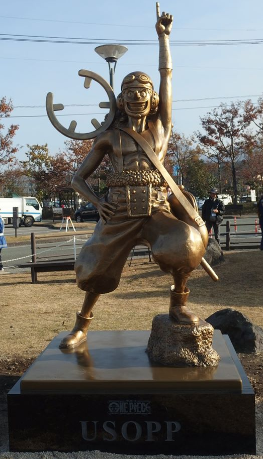 Life size statue of One Piece's Monkey D. Luffy unveiled in