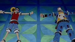 Luffy And Paulie Trapped