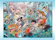 634. Słomkowi przepływają przez wyspę ryboludzi.