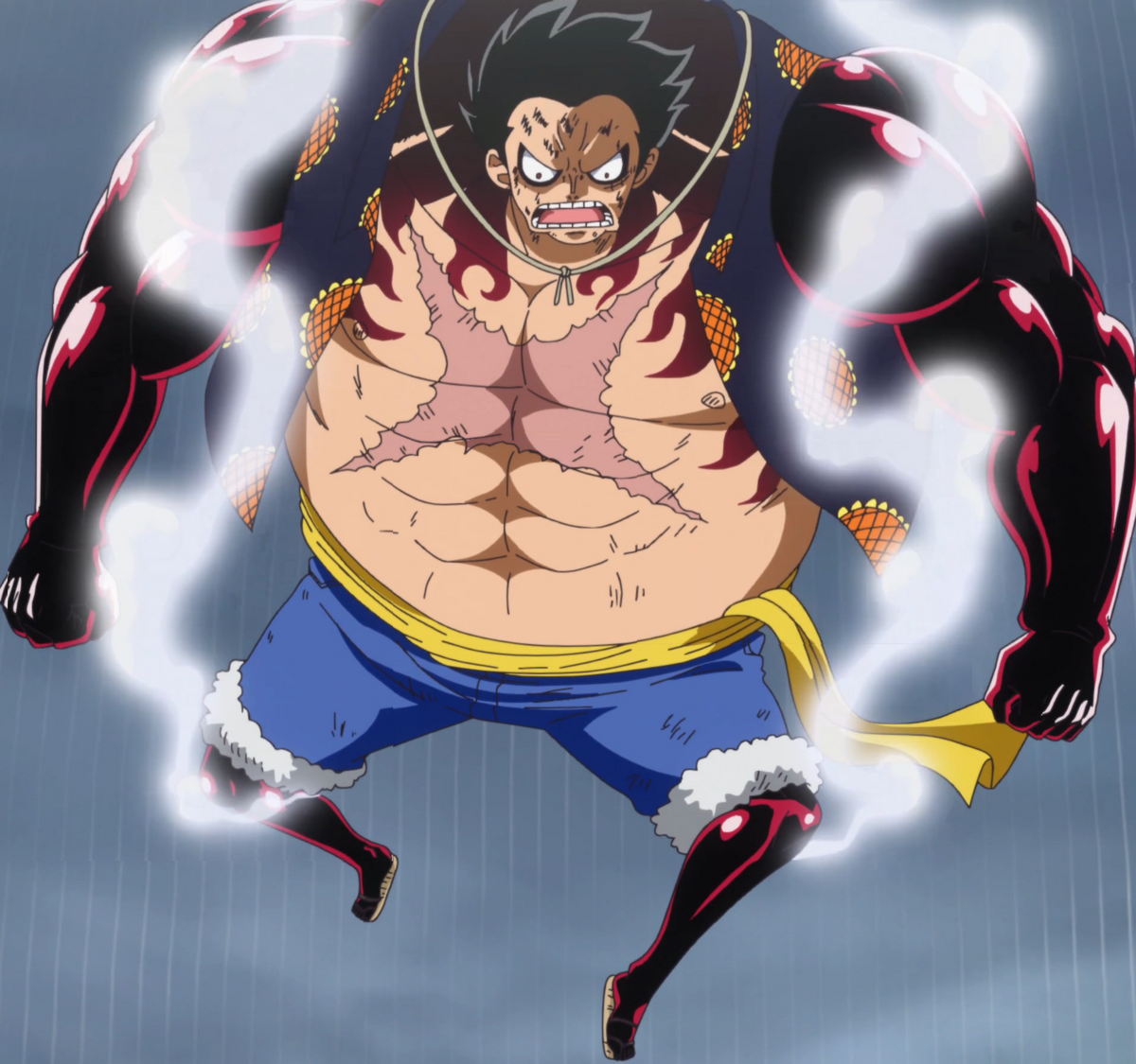 one piece luffy gear fourth