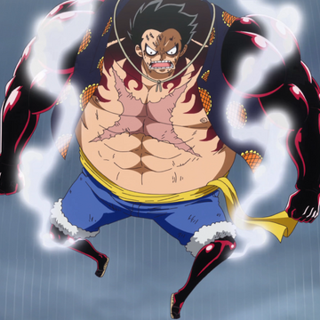 Gomu Gomu No Mi Gear 4 Techniques One Piece Wiki Fandom