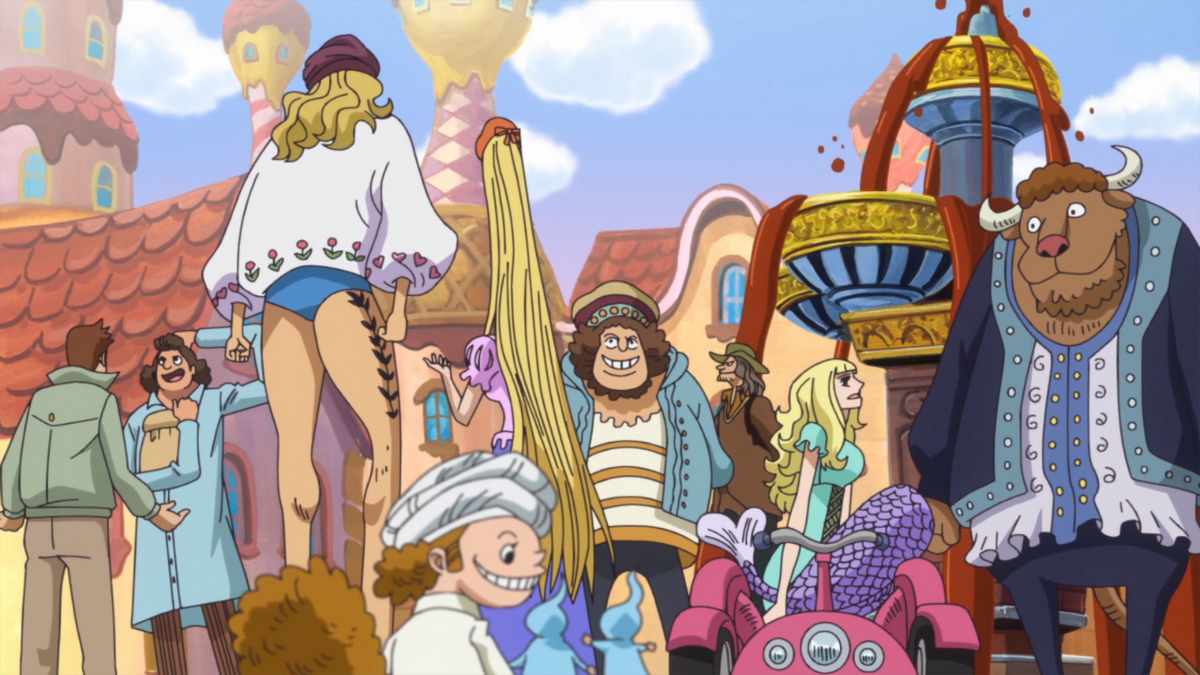 Племя Длинноруких, One Piece Wiki