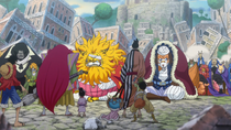 Nine Red Scabbards One Piece Wiki Fandom