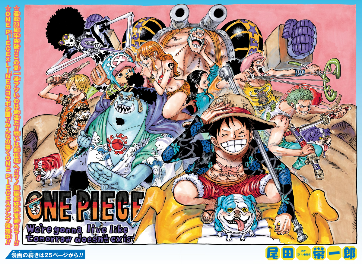 One Piece Chapter 1045: Momo & Yamato to get to the rooftop to