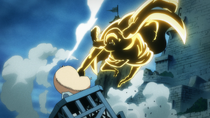 Sengoku Attacks Luffy