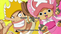 Usopp y Chopper Wake up!