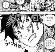 Luffy Angry at Beasts Pirates for Wasting Food