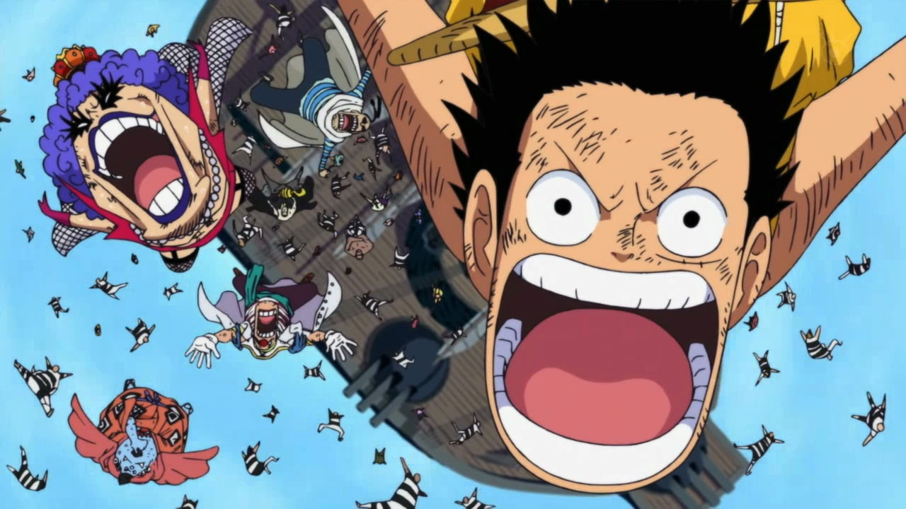 Arrivée De Luffy à Marineford épisode Bataille de Marine Ford | One Piece Encyclopédie | Fandom