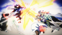 Oden's and Whitebeard's Supreme King Haki Clash