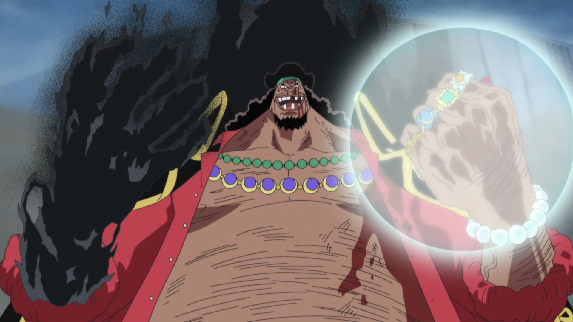 Print Gura Gura no Mi - Whitebeard Devil fruit A3