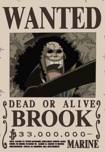 Wanted Posters One Piece Wiki Fandom