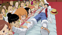 Kekaguman Suku Kuja terhadap Luffy